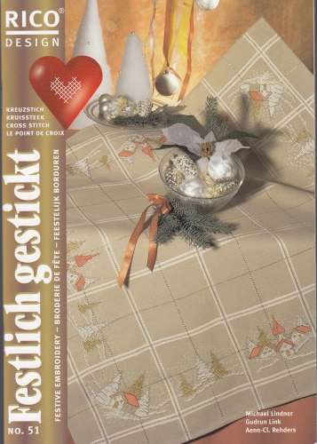 Rico Design - Band 51 - Festlich gestickt